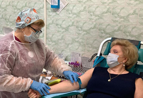 В Московской городской клинической больнице им. В.В. Виноградова сдали кровь более 80 человек