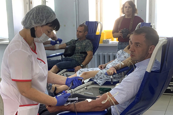 Доноры надежды: В Чапаевске Самарской области прошел общегородской День донора