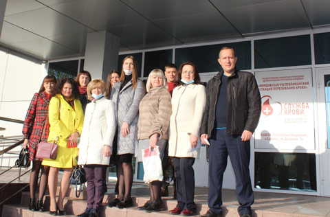 Юристы и сотрудники Кадастровой палаты по Республике Мордовия активно участвуют в донорском движении