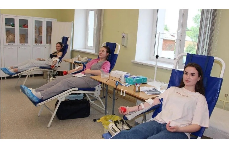 В медицинских колледжах Подмосковья прошел донорский марафон