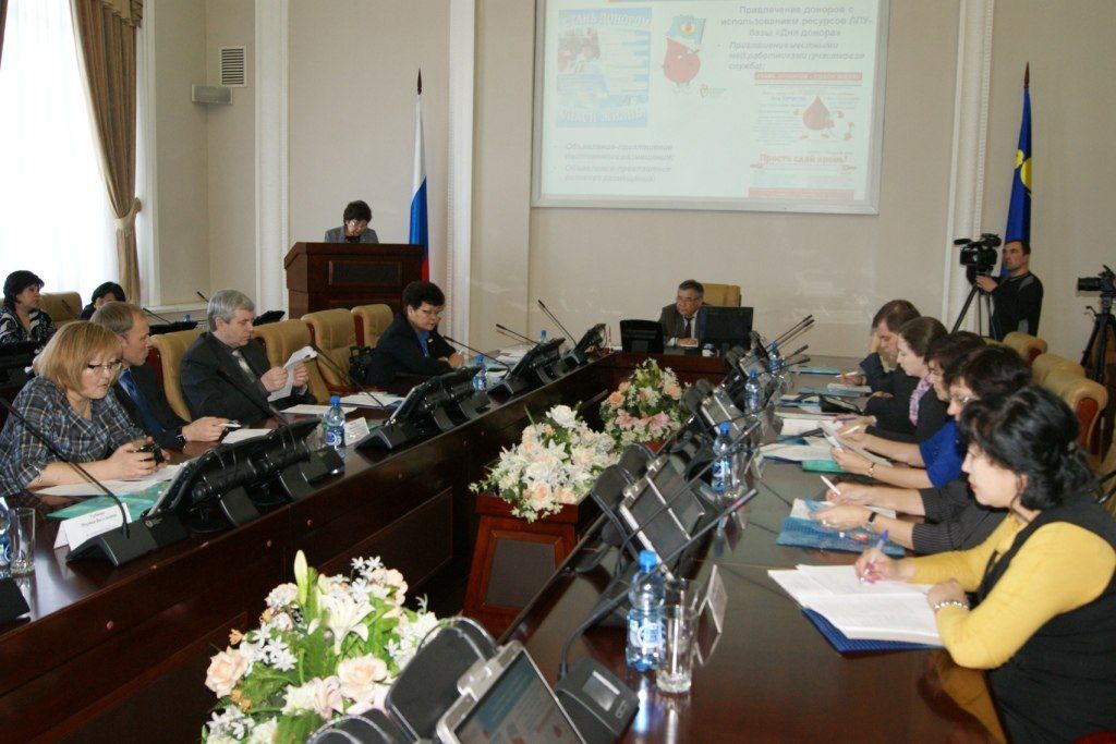 В Республике Бурятия состоялось заседание Совета по донорству крови и ее компонентов