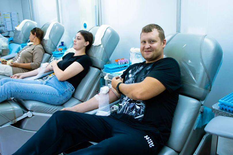 Жители Буденновского округа в Ставропольском крае сдали более 80 литров крови 