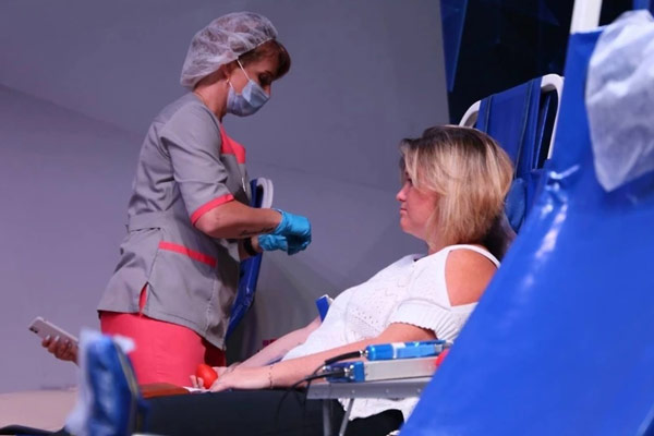 60 жителей Домодедова приняли участие в Дне донора