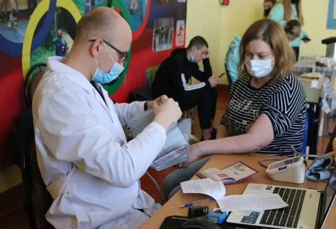 Донорская акция «Ради жизни» вновь прошла в подмосковных Озерах