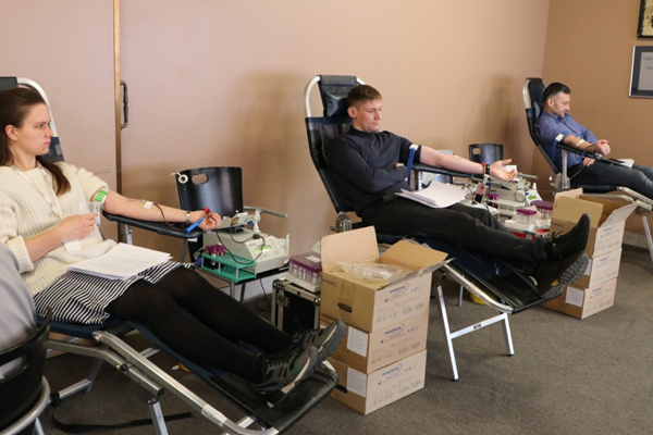 Cотрудники «Росатома» сдали 29 литров крови для Центра сердечно-сосудистой хирургии имени А. Н. Бакулева