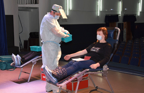 Жители Емельяново Красноярского края стали донорами