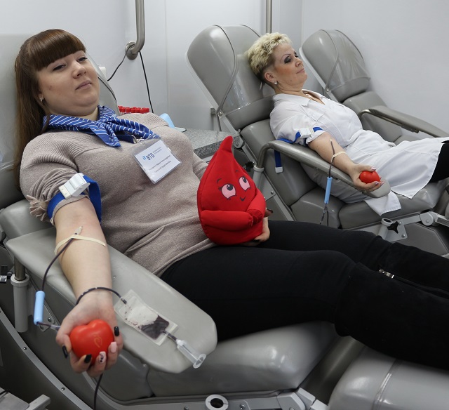 Жители Котовска сдали кровь для тамбовских больниц