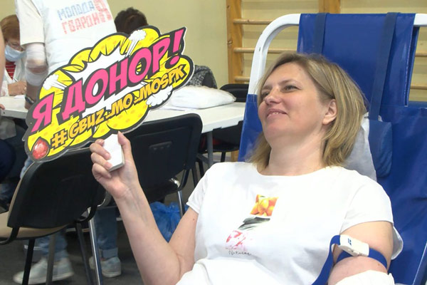 Жители Долгопрудного сдали кровь в помощь детям