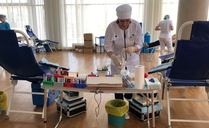 В Королеве прошла акция «Спасибо, донор!»