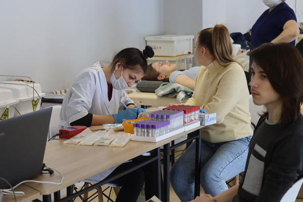 Воронежский университет инженерных технологий проводит День донора