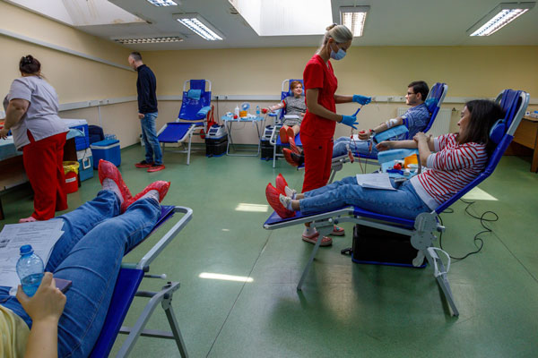 Сотрудники «ВНИПИнефти» в Москве впервые приняли участие в Дне донора