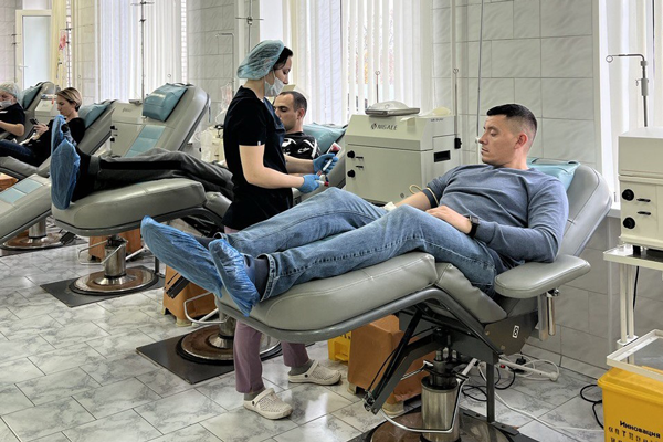 Более 160 сотрудников компании «Агроэко» в Воронеже стали участниками корпоративной акции «День донора»