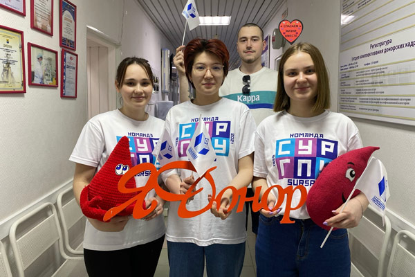 Сдали кровь взамен на хорошее настроение! – Студенты Сургутского педагогического университета стали донорами крови