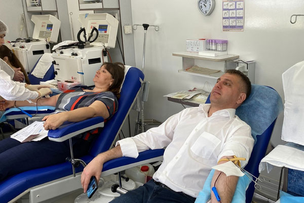 Глава района Нижнего Новгорода присоединился к акции «Сдать кровь – спасти жизнь»