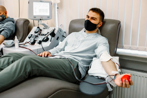 В деловом центре «Невская ратуша» в Петербурге впервые прошел День донора