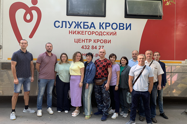 День донора прошел для нижегородских гидроэнергетиков
