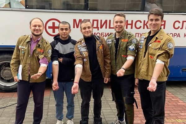 Служба крови и Российские студенческие отряды: вместе делаем доброе дело!