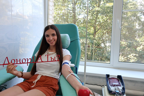 Донорская акция «Я гражданин! Я донор!» коллектива тамбовского отделения компании «Маркетинг и онлайн продажи» – ДемисГрупп»