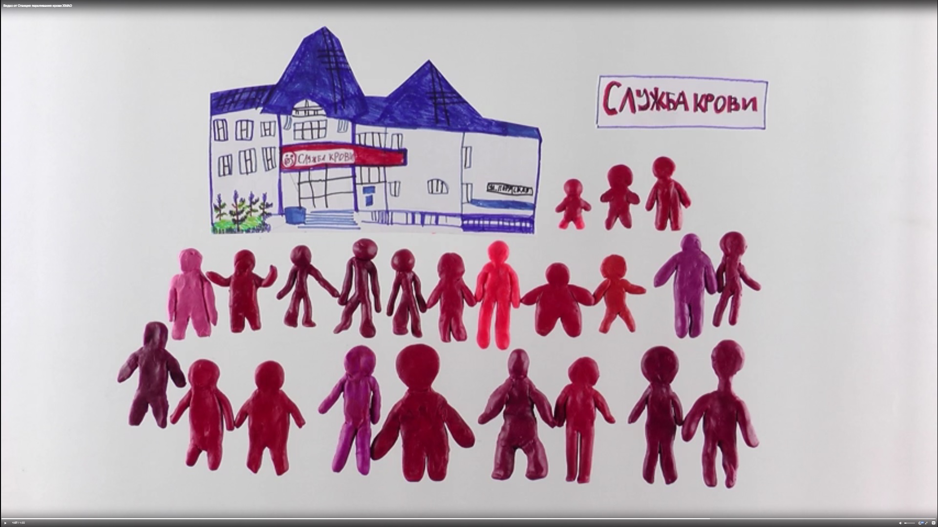 В Нижневартовске дети создали мультик о донорстве