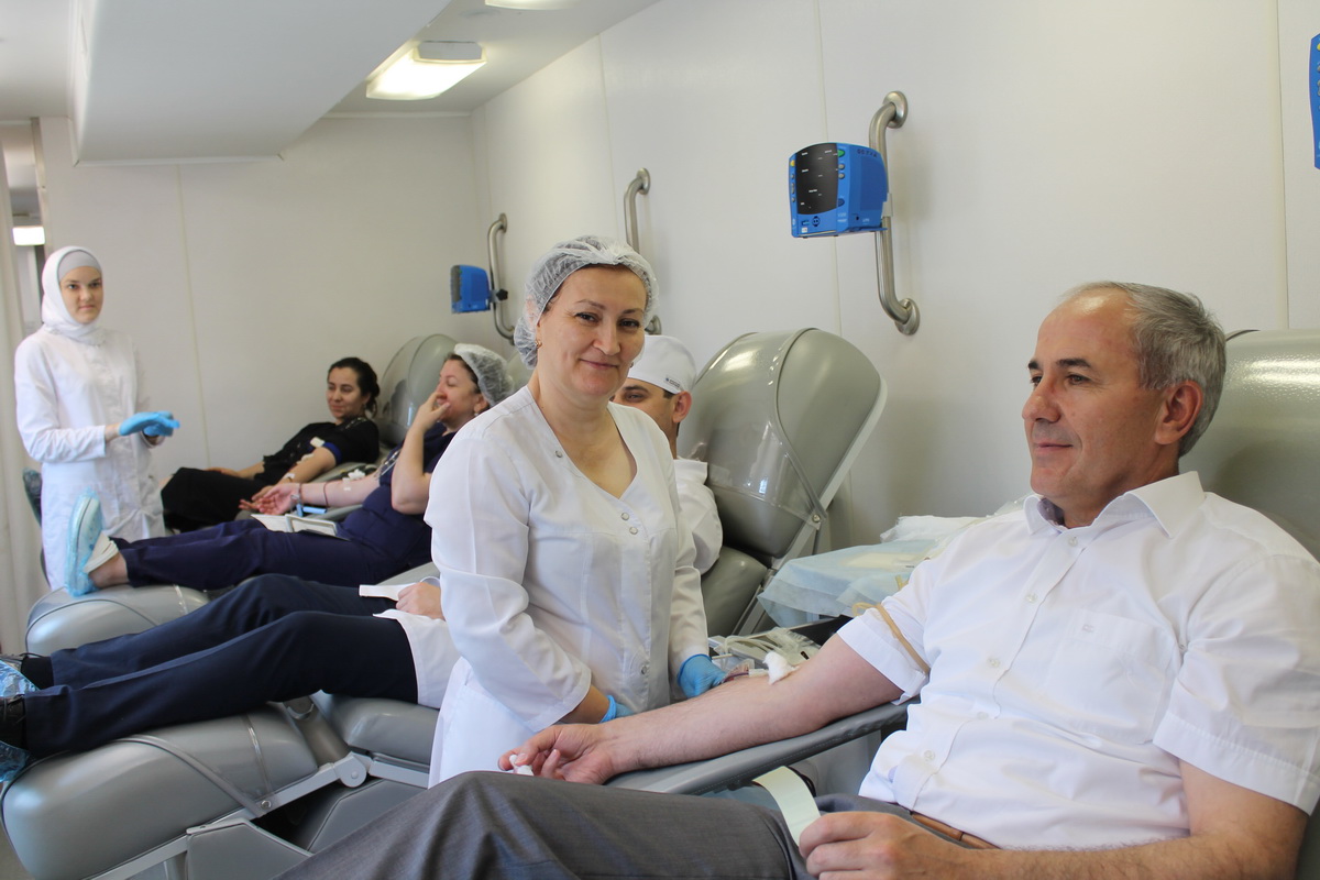 Жители дагестанского города Избербаш поддержали общегородскую акцию «День Донора»