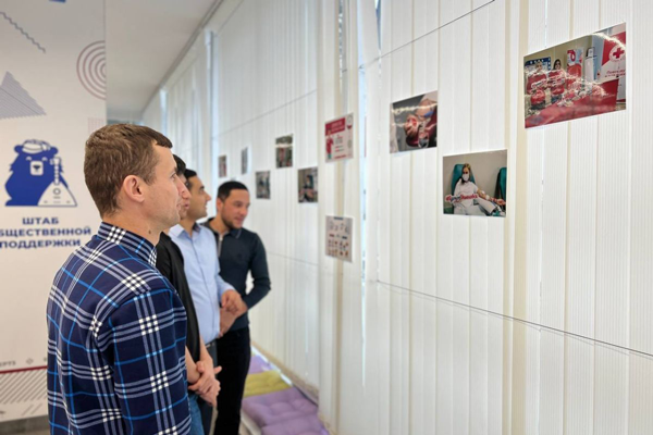 В Ульяновске открылась фотовыставка, посвященная донорству крови