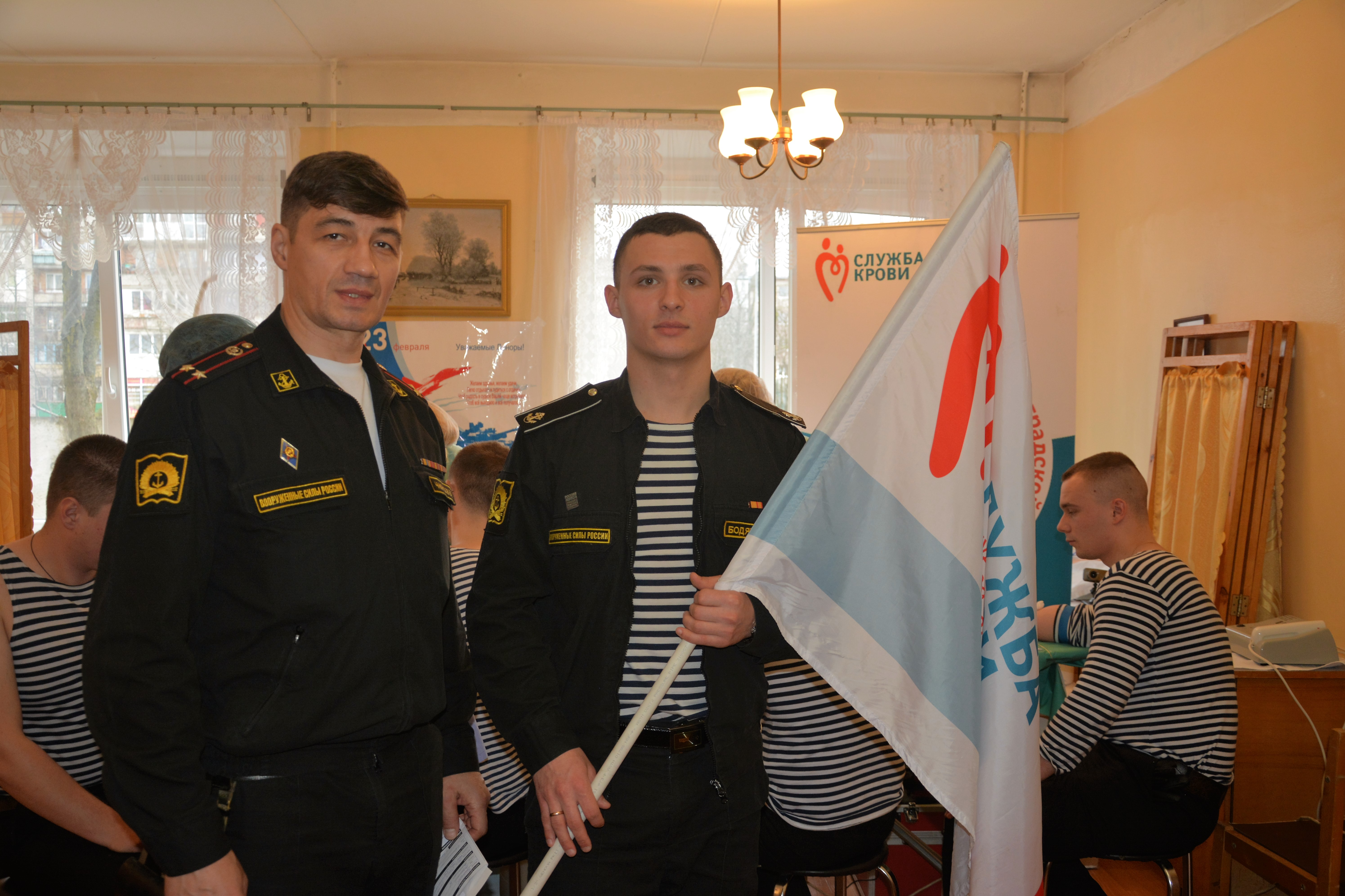 «Дар Отечеству» от курсантов Балтийского военно-морского института