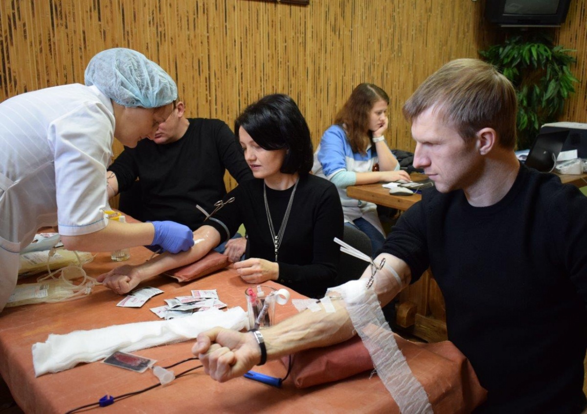 День донора на Каскаде Кубанских ГЭСв Невинномысске стал самым массовым за свою историю 