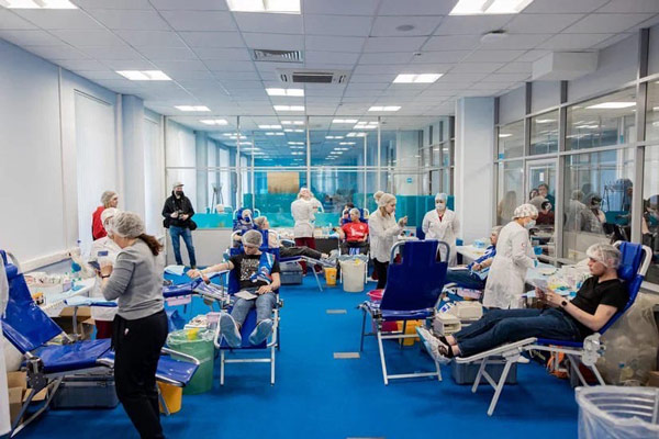 Свыше 750 литров крови собрали москвичи в рамках донорской акции 