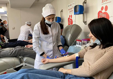 Очередная донорская акция «Следуй за мной. #ЯответственныйДонор» состоялась в Дагестанском медуниверситете 