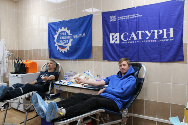 На предприятии «Сатурн» в Омске прошел очередной День донора