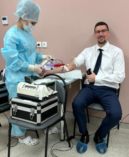 Ульяновские медицинские работники приняли участие в донорской акции