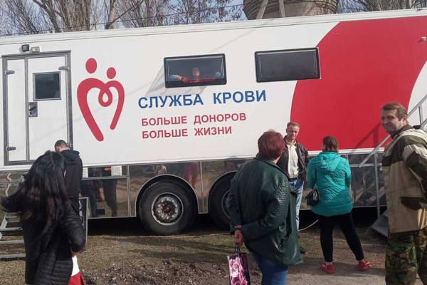 В Советском районе Крыма прошел День донора крови