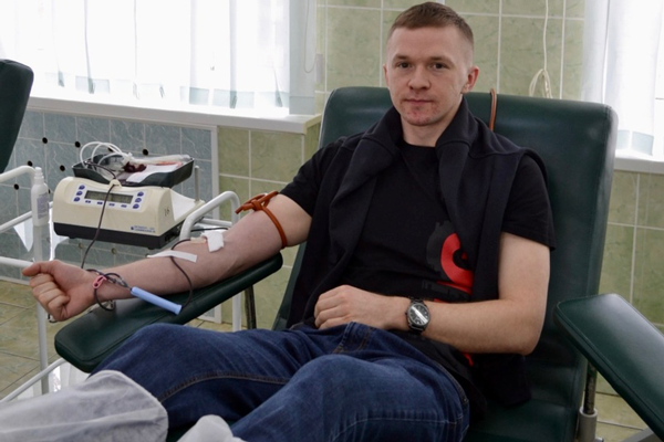 Сотрудники «ТНС энерго Тула» стали донорами крови
