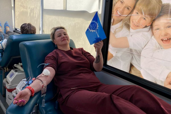 В Пензенской области 50 сотрудников Нижнеломовского электромеханического завода приняли участие в донорской акции