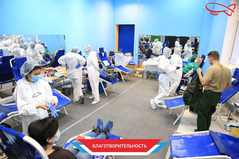 В Долгопрудном прошла предновогодняя донорская акция «Капля жизни»