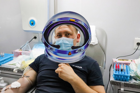 Марафон #КосмосУнасВкрови проходит на Ставрополье