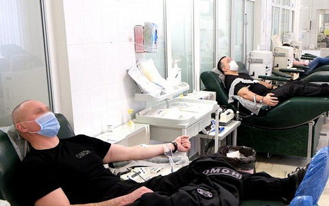 Орловские росгвардейцы присоединились к донорской акции «От сердца к сердцу»