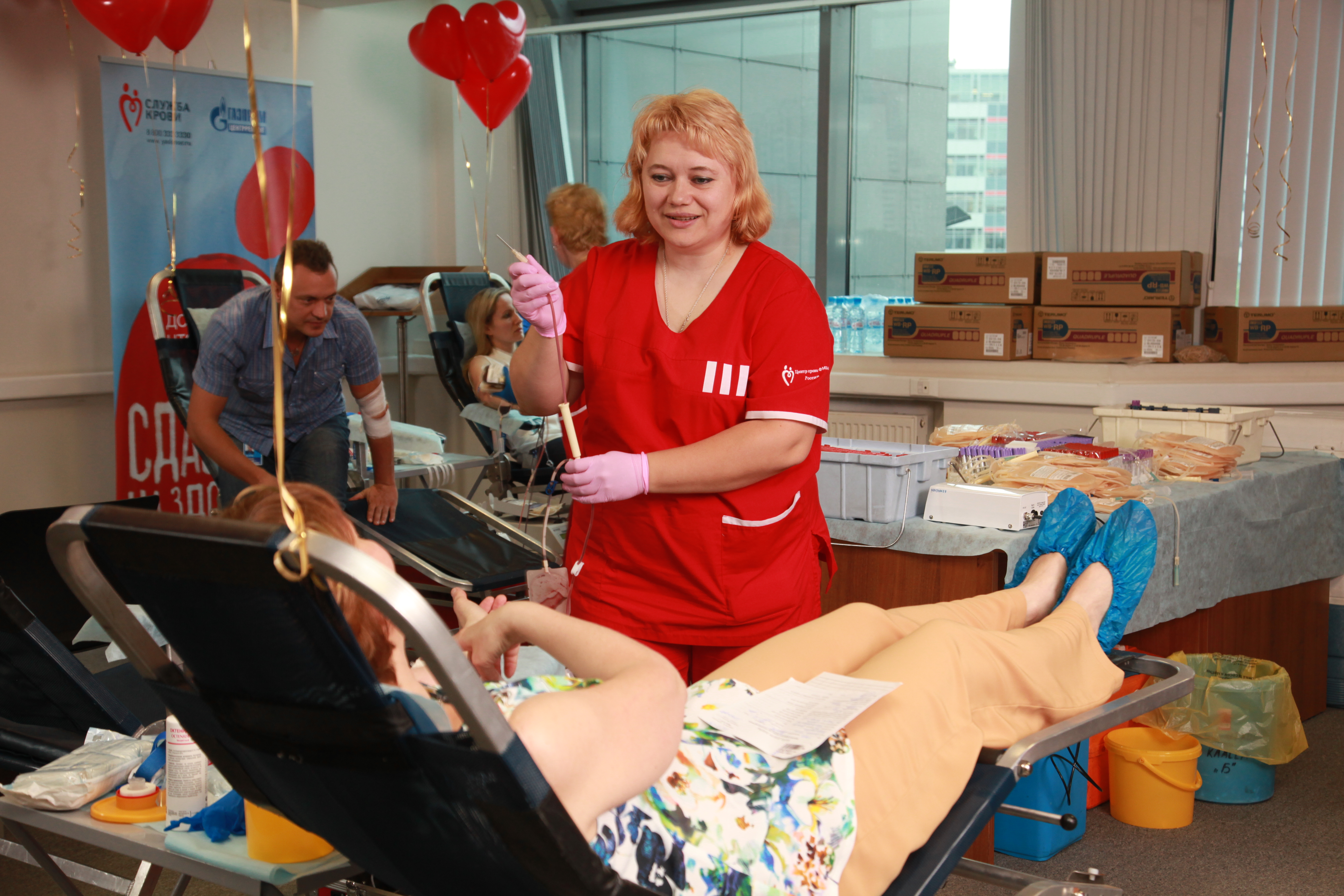 Московская областная станция переливания крови перешла на семидневный режим работы