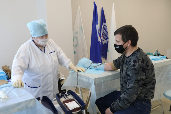 При поддержке Тверского отделения Союза машиностроителей в «Промтехнопарке КСК» состоялся День донора