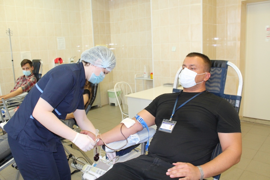 Сотрудники «ЕвроХима» приняли активное участие в донорском дне на предприятии