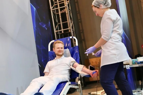 В Домодедове в День донора собрали почти 40 литров крови для помощи больным детям