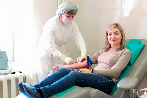 Сотрудники Северского трубного завода приняли участие в ежегодной донорской акции Благотворительного фонда «Синара»