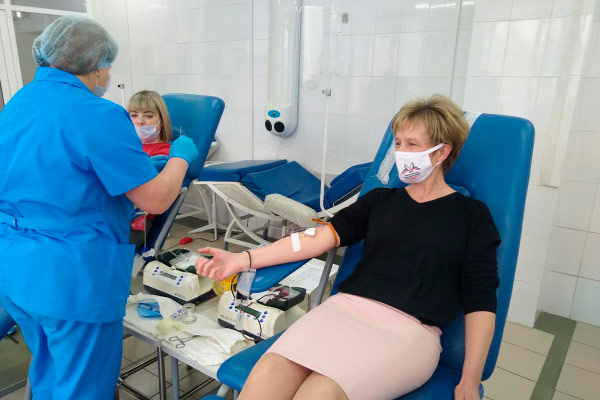 Жители Ижевска приняли участие в акции «Донорская весна»