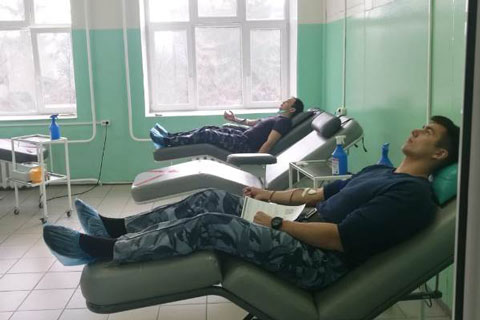 Сотрудники службы исполнения наказаний по Республике Башкортостан приняли участие в акции «Я – донор»