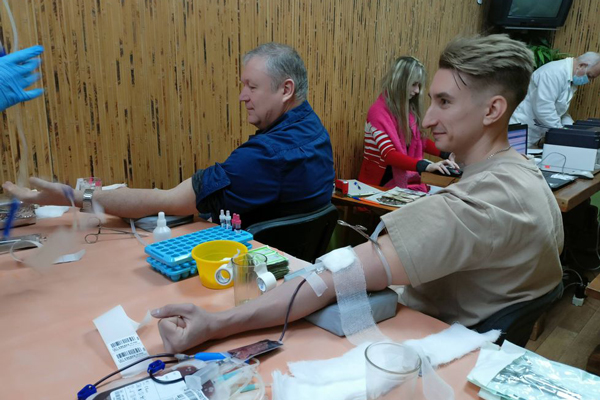 Тридцать вторая донорская акция прошла на Каскаде Кубанских ГЭС