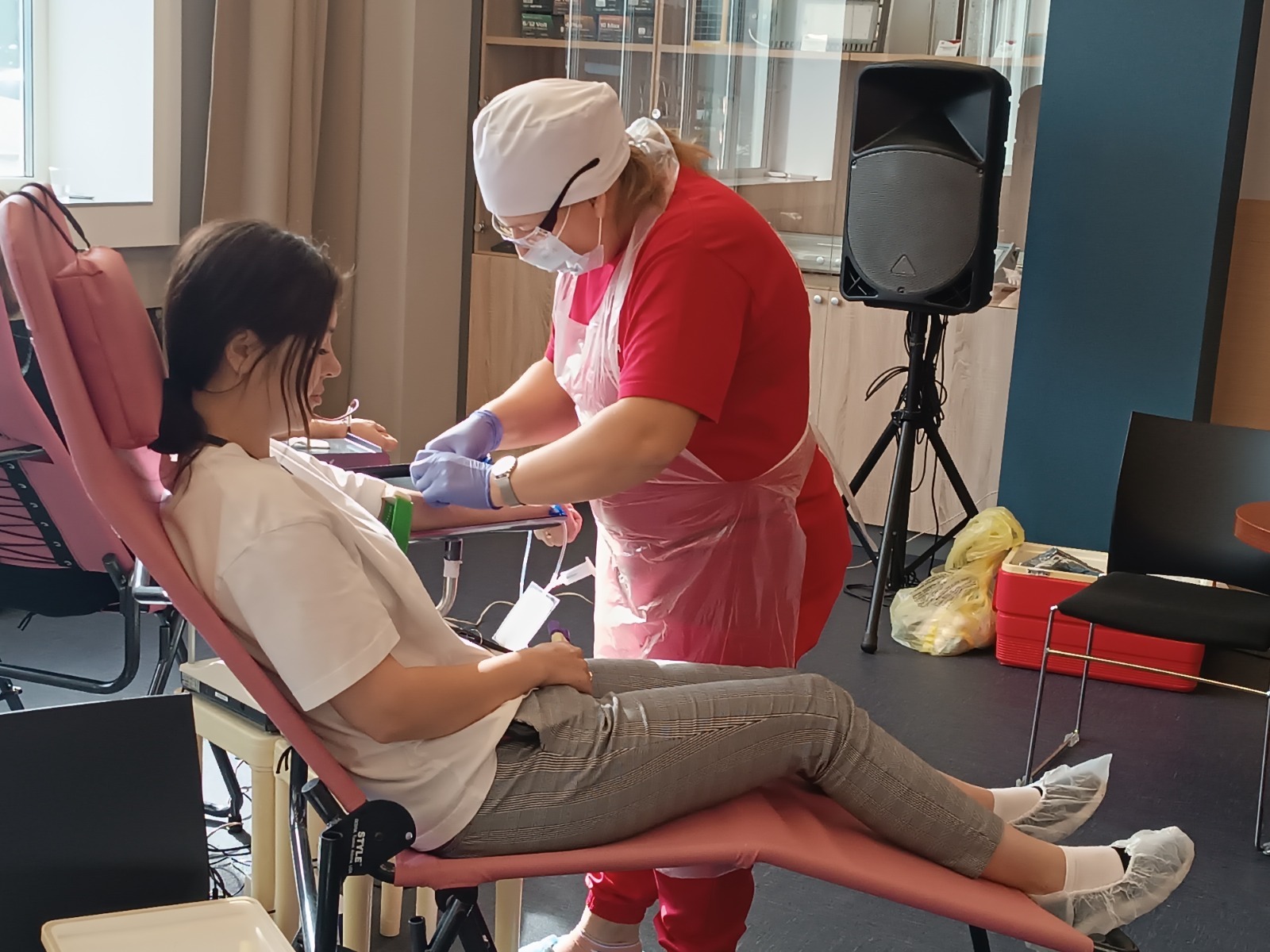 Томский региональный центр крови провел очередную выездную акцию