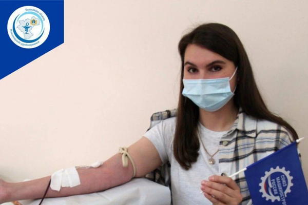 Более 50 литров крови сдали работники Ульяновского конструкторского бюро приборостроения в рамках донорской акции