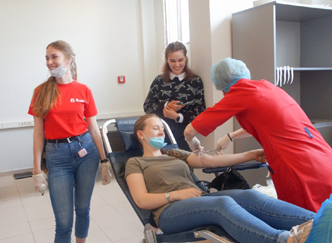 День донора прошел в Службе судебных приставов Томской области