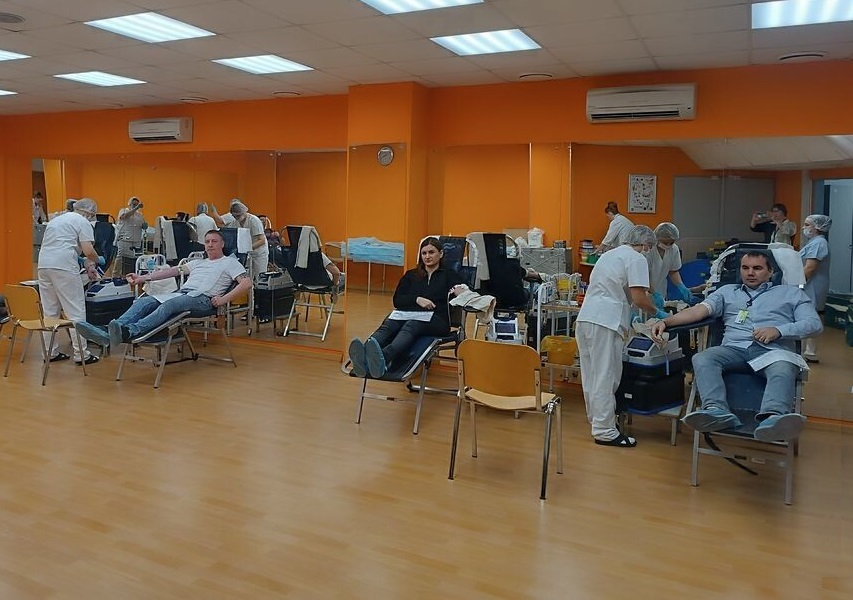 В Ярославском отделении «Сбербанка» прошёл День донора