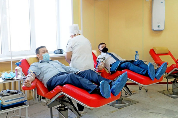 Работники предприятия «Транснефть – Урал» в ходе донорских акций сдали около 75 литров крови